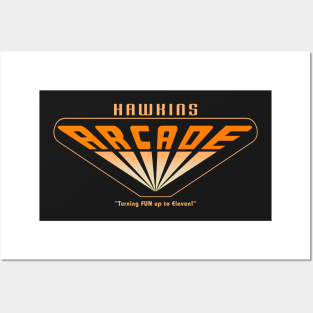 Hawkins Arcade Posters and Art